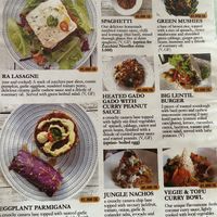 Menu  at Bintang Tiga- 'Ra' Healing Food in 