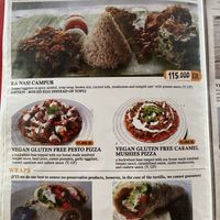 Menu  at Bintang Tiga- 'Ra' Healing Food in 