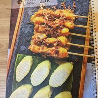 Satay at Fortunate Coffee in Negara