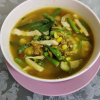 Hot and sour souo at Vegetarian and Jay Food - ร้านมังสวิรัติ อาหารเจ in Hat Yai