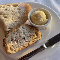 Bread with vegan butter  at Ama Ama Restaurant in Kapolei