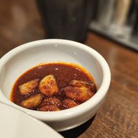 Fried garlic at Coco Ichibanya in Hokkaido