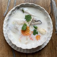 tom kha pak  at Az Cok Thai in Istanbul