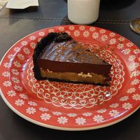Torta de caramelo salgado at Tijolo CWB in Curitiba