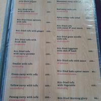 Be carefully if you would like to order vegan dishes. Vegan passport is very helpful to explain what you can eat. #Veganuary at Mama Kitchen in Ao Nang