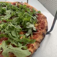 Vegan pizza option  at Barchetta in Boulder