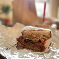 Reuben + kimchi + jalapeños   at THE COVEN of WICHES in East London