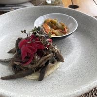 Arepa vegana  at All Day Café  in Medellin