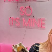 Dark chocolate vegan waffle with Oreo topping  at Cheeky Waffles in Surfers Paradise