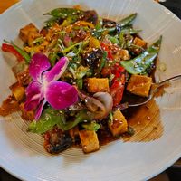 Tofu stir fry at Carson's Food & Drink in Lexington