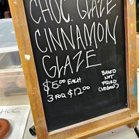 Menu April 29 2023 at Whack Donuts in San Francisco