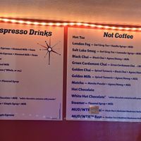 Menu 1  at Nomad Cafe in Kanab