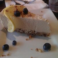 lemon cheesecake! at Be Raw Food and Juice in Dallas