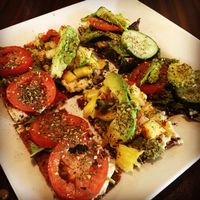 Pizza Sampler at Be Raw Food and Juice in Dallas