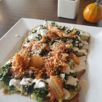 Avocado toast! $10. HIGHLY recommended. at Be Raw Food and Juice in Dallas