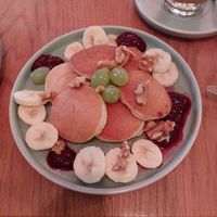 Vegane Pancakes at erhardt - das neue Café in Hannover