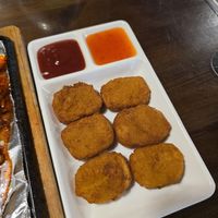 Like nuggets at Baiyi Vegetables Lanzhou Sulamian - 百易素食·素拉面（元大都店) in Beijing