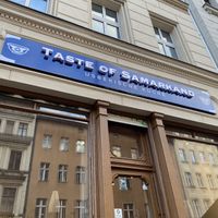 the restaurant  at Taste of Samarkand in Berlin