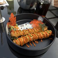 Corn dogs  at Le Ambrosia in New Delhi