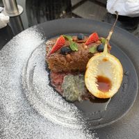 Carrot cake   at Le Ambrosia in New Delhi