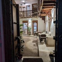 Outdoor seating at Sharazad Wonders Boutique Hotel Stone Town in Zanzibar