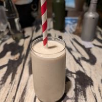 Sweet potato & banana smoothie at Sharazad Wonders Boutique Hotel Stone Town in Zanzibar