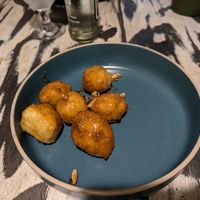 Zanzibar Kalimati (fried dumplings with sugar syrup) at Sharazad Wonders Boutique Hotel Stone Town in Zanzibar