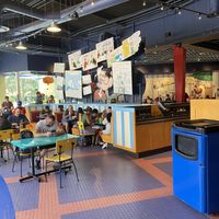 Seating   at Universal Studios - Comic Strip Cafe in Orlando