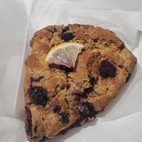 Berry Scone (this picture doesn't do it justice) at The Hungry Tree Hugger Bakery - Pop-Up in Denver