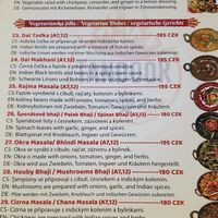  at Tandoor King Indian Restaurant in Karlovy Vary