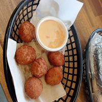 Chicken nuggets at Vego's in Charlestown