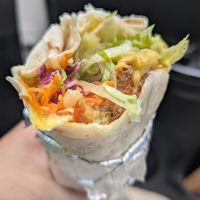 Satay wrap at Vego's in Charlestown