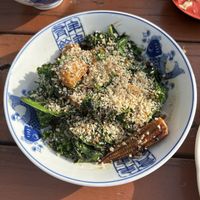 Garlicky greens (request vegan)  at Jackrabbit Filly in North Charleston