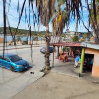 View from 2nd story of restaurant at El Marinero Borracho in San Jose Del Cabo