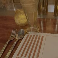 Green tea cold brew   at Thai Diner in New York City