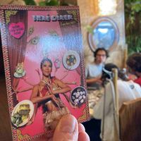 Post card😄 at Thai Diner in New York City