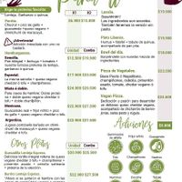 Menu. at Lenteja Express - Centro in Medellin