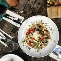 vegan curry  at De Veldkeuken in Bunnik