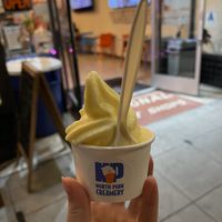pineapple dole whip   at North Park Creamery in San Diego