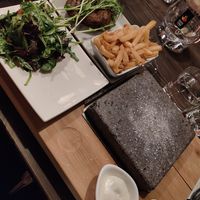 The veggie vegan steak at Blackstone Steakhouse in Oerebro