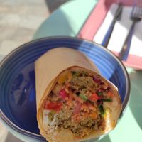 Wrap veggie avec falafels at Yoö bubble tea & Co in Bastia