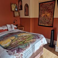 Comfortable rooms at The Miggi Vegan Guesthouse in Paignton