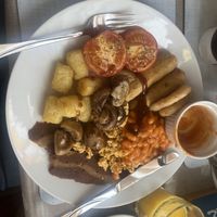 Large breakfast   at The Miggi Vegan Guesthouse in Paignton