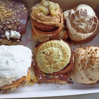 March special are Snickers and chai pears at Have A Roll in Brussels