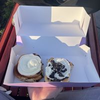 Regular (left) & Oreo (right)  at Have A Roll in Brussels