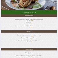 Vegan Menu  at Mons Calpe Suite in 