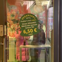 Veganuary action  at WITTY'S Bio Currywurst am Wittenbergplatz - Kiosk in Berlin