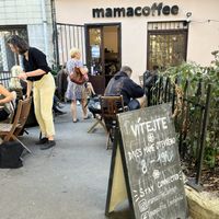   at mamacoffee Londýnská in Prague