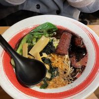 Black garlic  at Maki & Ramen - Leith St in Edinburgh