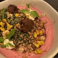 Falafel saladd  at Boho Social in Doha